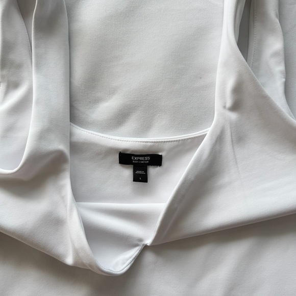 Express White Sleeveless Top - Picture 2 of 3